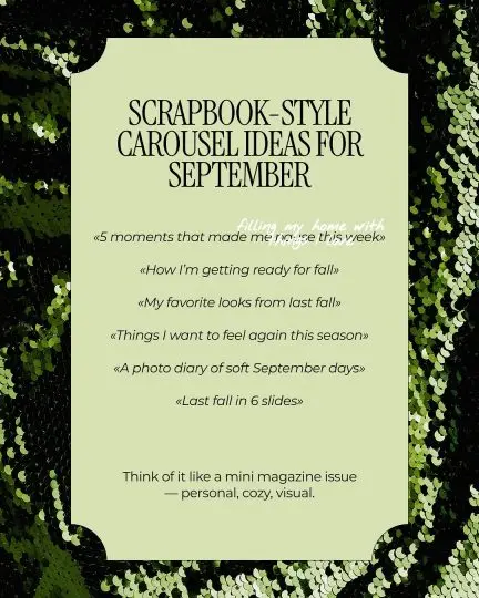 Digital Scrapbook for Beginners🫶A digital scrapbook is more than just a collage. It’s a way to (7) Scrapbook prompts for September carousel